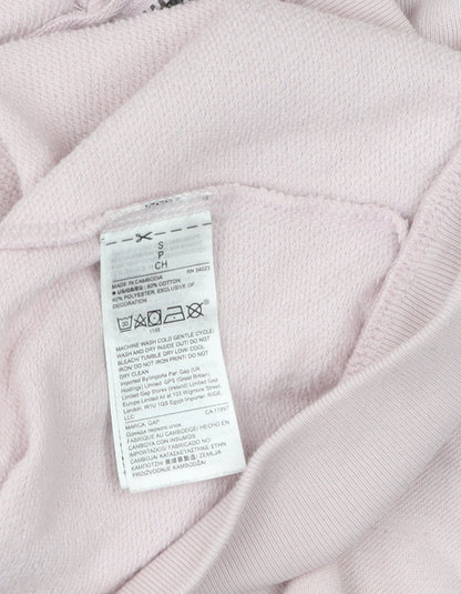 Gap Women's Pink Full Zip Hoodie, Size S, Casual Comfort