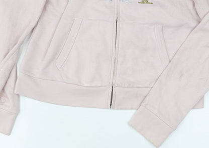 Gap Women's Pink Full Zip Hoodie, Size S, Casual Comfort