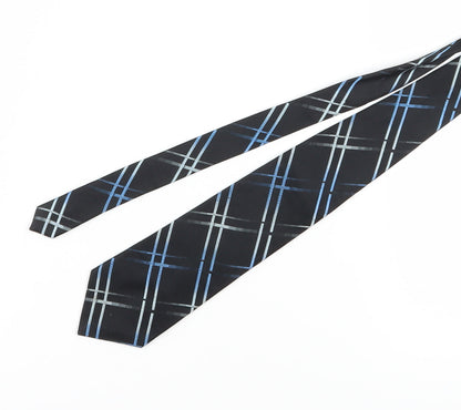Mens Berwin & Berwin Multicoloured Plaids & Checks 100 Pointed Tie