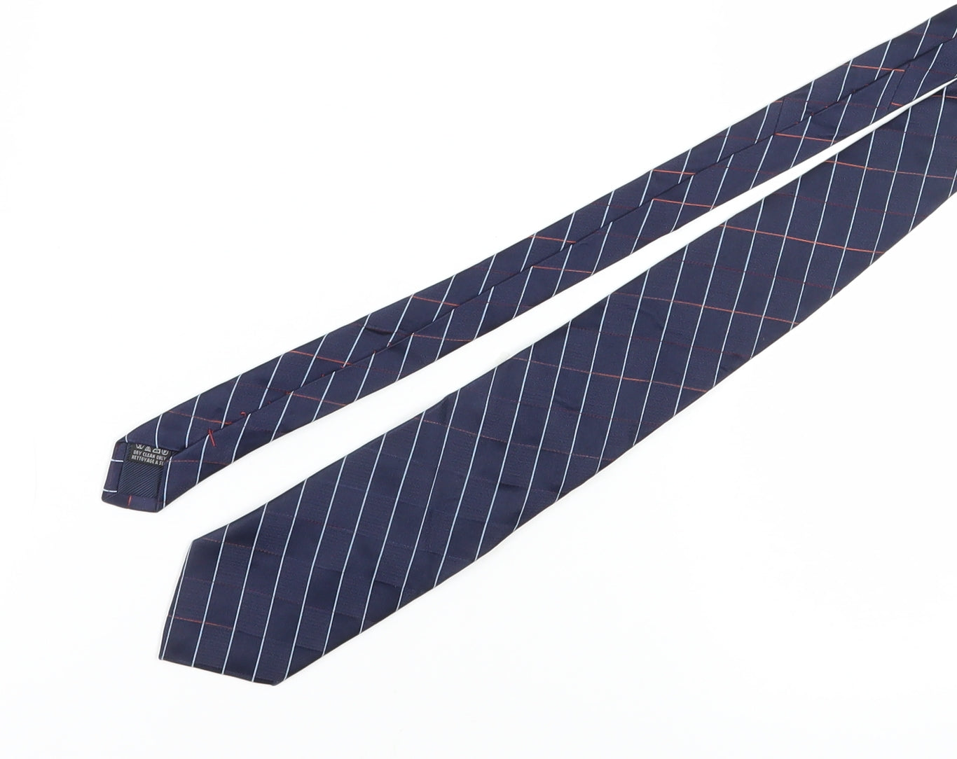 Pierre Cardin Blue Striped Designer Silk Men's Tie