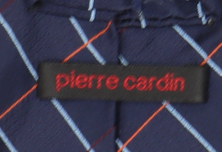 Pierre Cardin Blue Striped Designer Silk Men's Tie