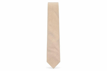 Mens Van Heusen Beige Striped 100% Silk  Tie