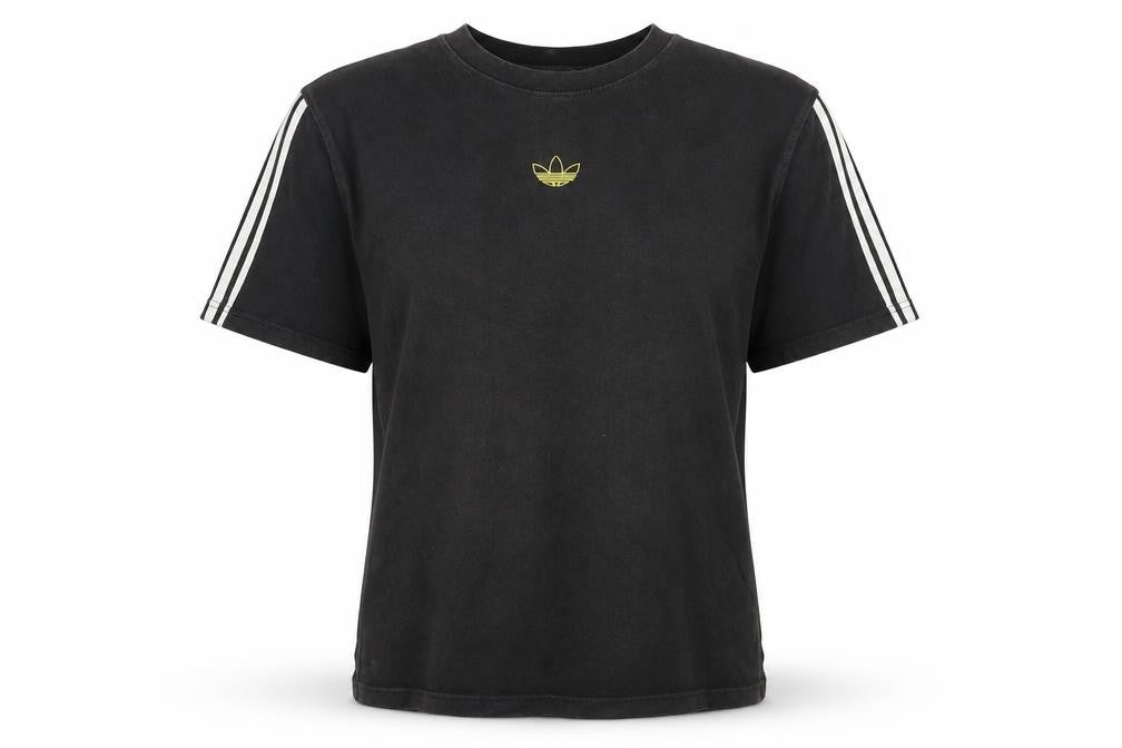 Unisex Adults UK Size S adidas Black Basic T-Shirt