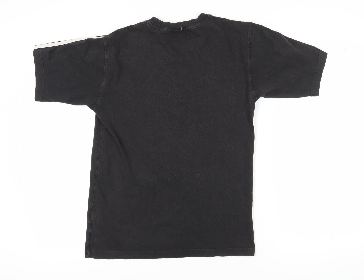 Unisex Adults UK Size S adidas Black Basic T-Shirt
