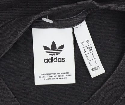 Unisex Adults UK Size S adidas Black Basic T-Shirt