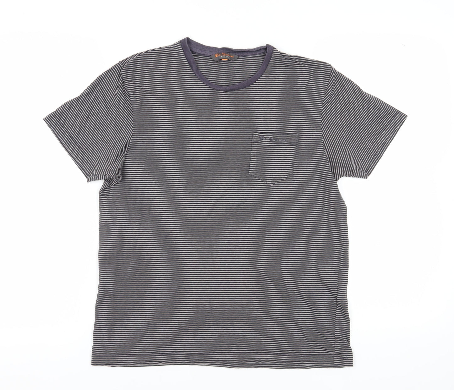 Mens UK Size M Ben Sherman Black  T-Shirt