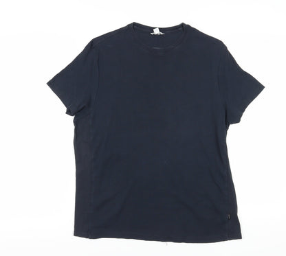 Calvin Klein Women's Blue Basic T-Shirt, Size S