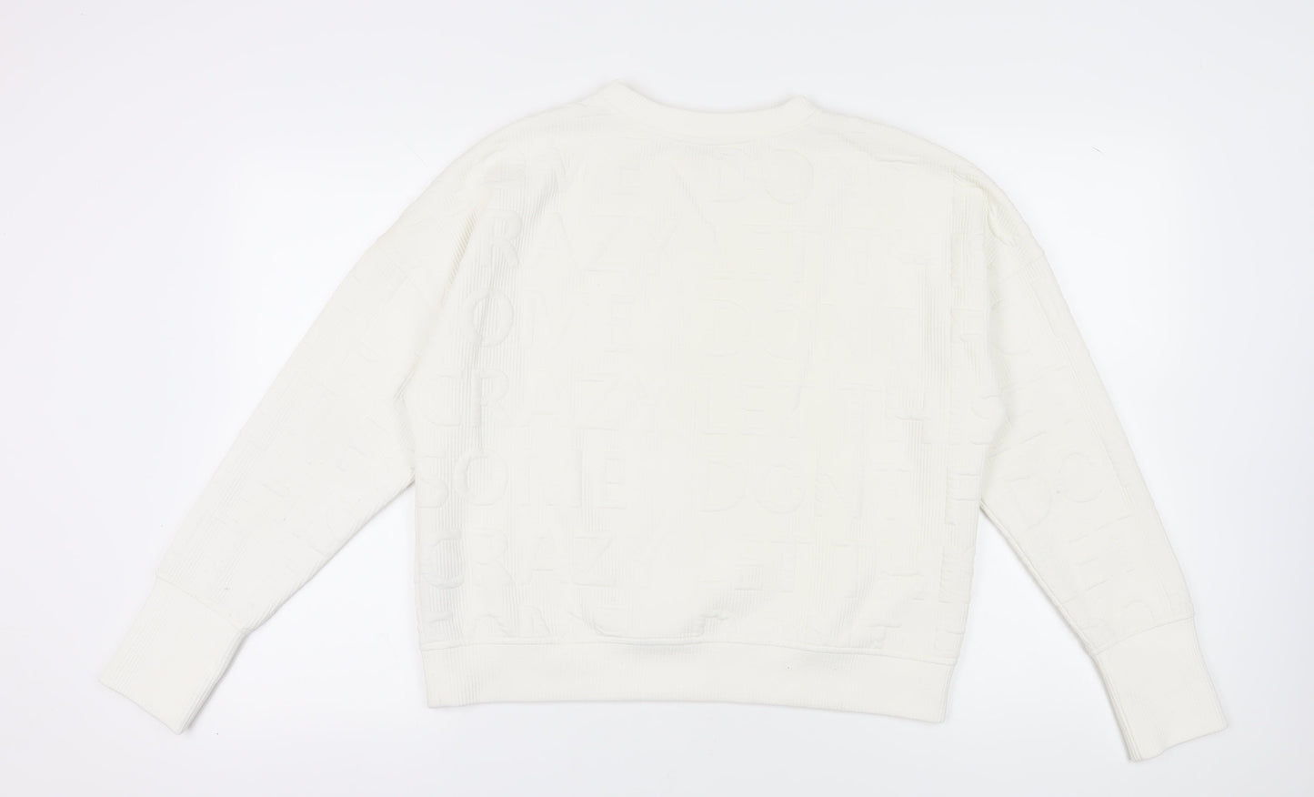Jacqueline de Yong Women’s Ivory L Pullover Sweatshirt