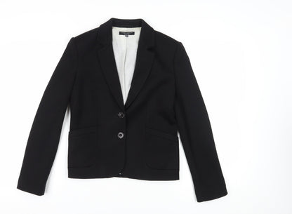 Womens UK Size 10 Laura Ashley Regular Black Blazer