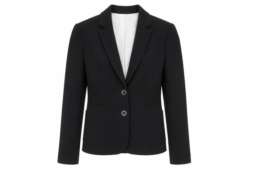 Womens UK Size 10 Laura Ashley Regular Black Blazer