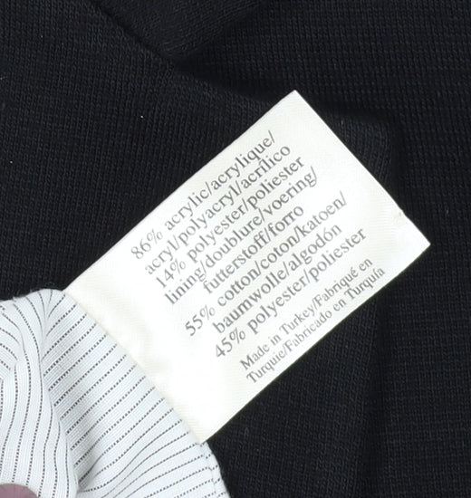 Womens UK Size 10 Laura Ashley Regular Black Blazer