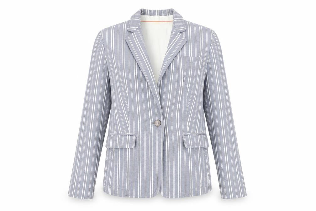 Womens UK Size 8 Banana Republic Regular Blue Suit Jacket