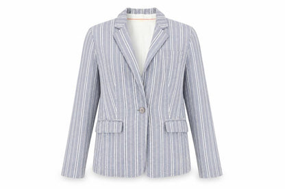 Womens UK Size 8 Banana Republic Regular Blue Suit Jacket