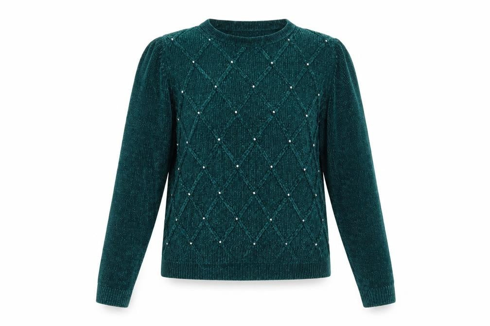 Womens UK Size S Honor Millburn Green Pullover Jumper