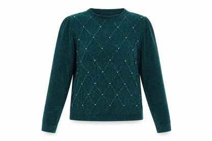 Womens UK Size S Honor Millburn Green Pullover Jumper