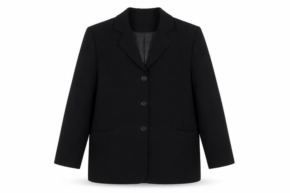 Womens UK Size 12 Eastex Regular Black Blazer