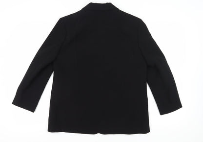 Eastex Women's Black Blazer, Size 12, Business, Lined