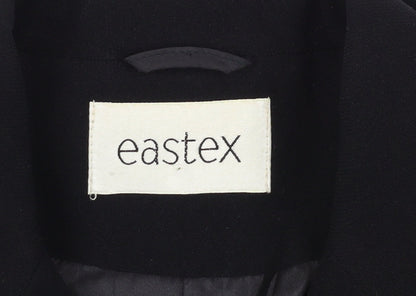 Eastex Women's Black Blazer, Size 12, Business, Lined
