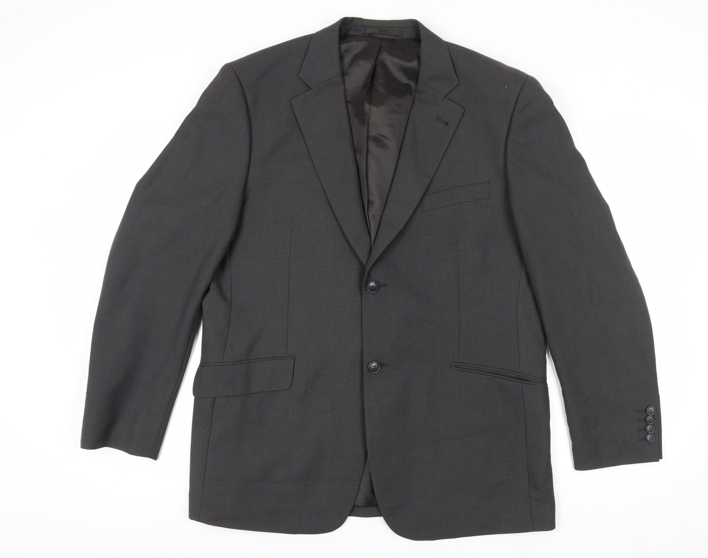 Mens UK Size 44 Thomas Nash Regular Grey Suit Jacket