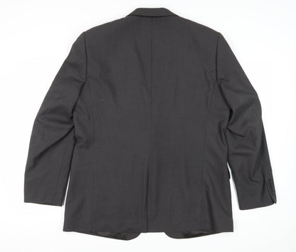 Mens UK Size 44 Thomas Nash Regular Grey Suit Jacket