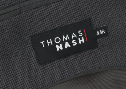 Mens UK Size 44 Thomas Nash Regular Grey Suit Jacket
