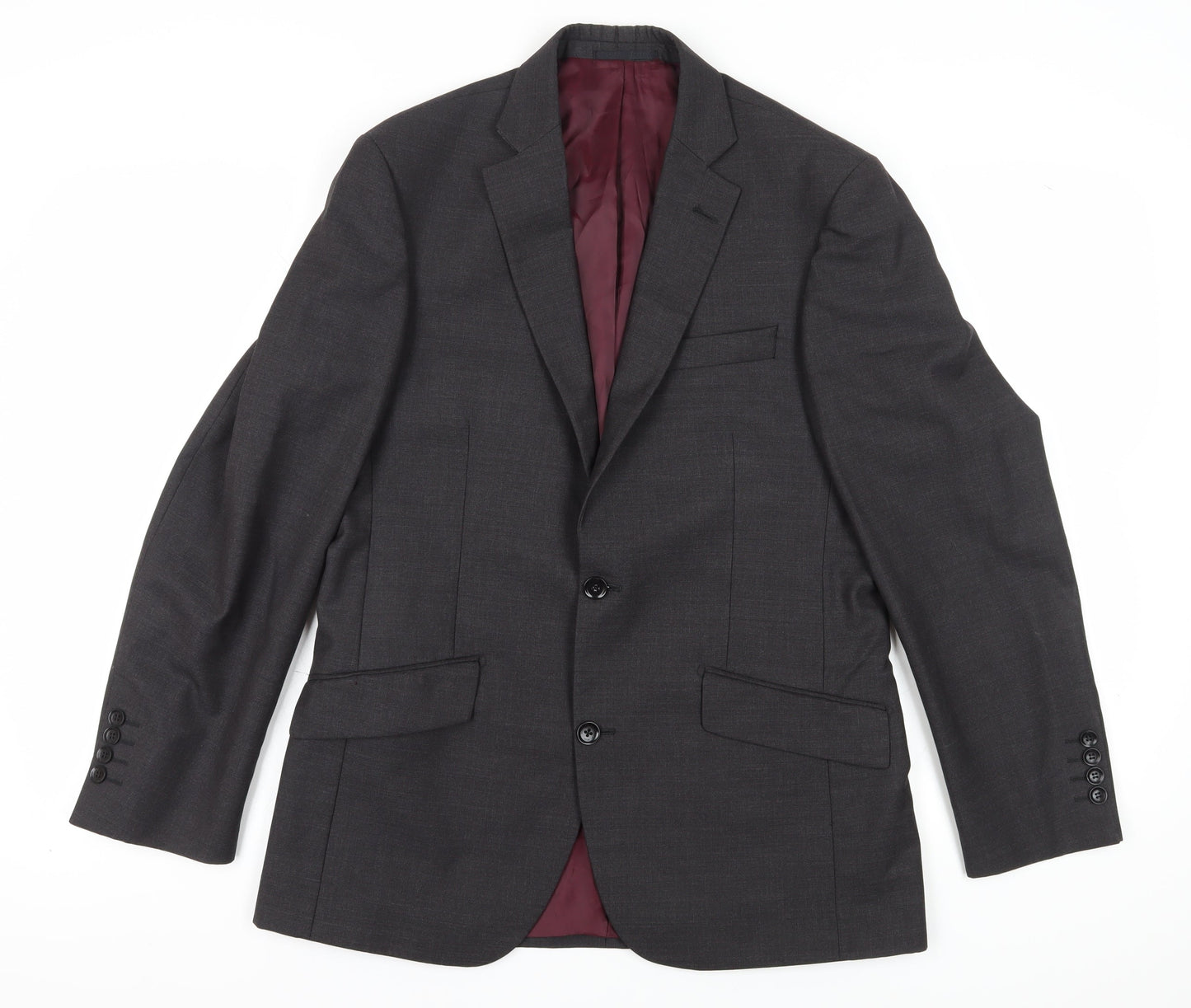 Austin Reed Men's Black Blazer 40R Classic Formal