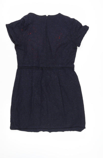 Banana Republic Women's Blue Petite 8 Sheath Dress