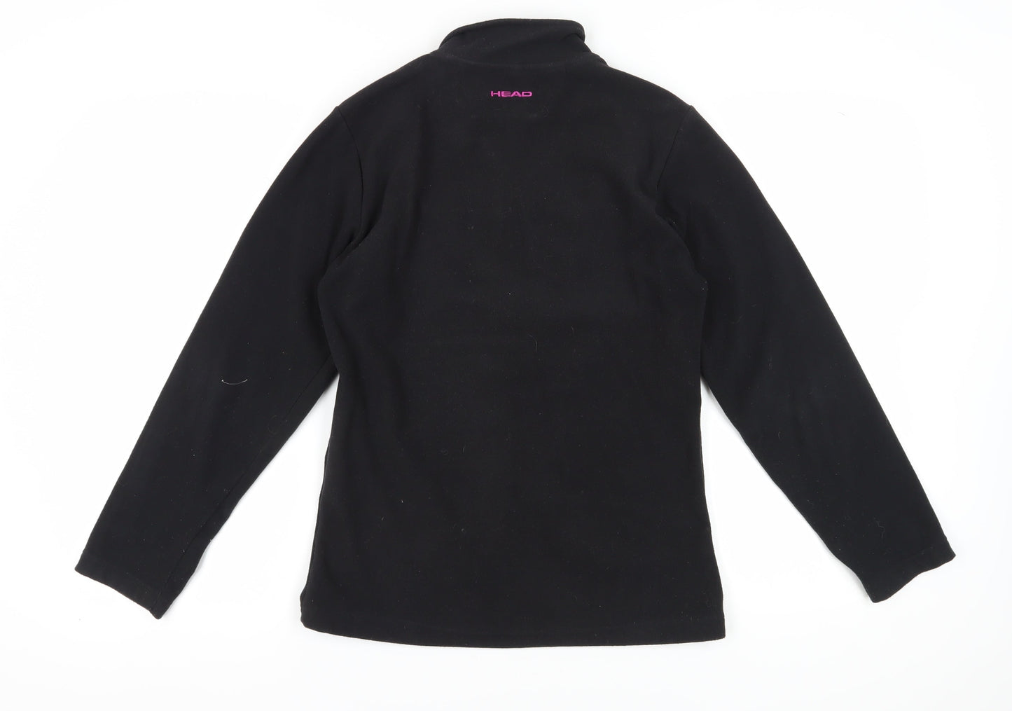 Head Women's Black Fitness Jacket Size 10 Full Zip