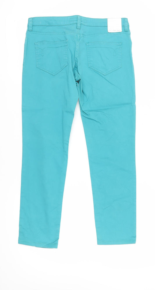 Calvin Klein Women's Blue Skinny Jeans Size 30 Slim