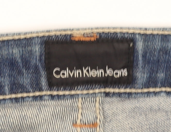 Calvin Klein Women's Blue Straight Jeans Size 27