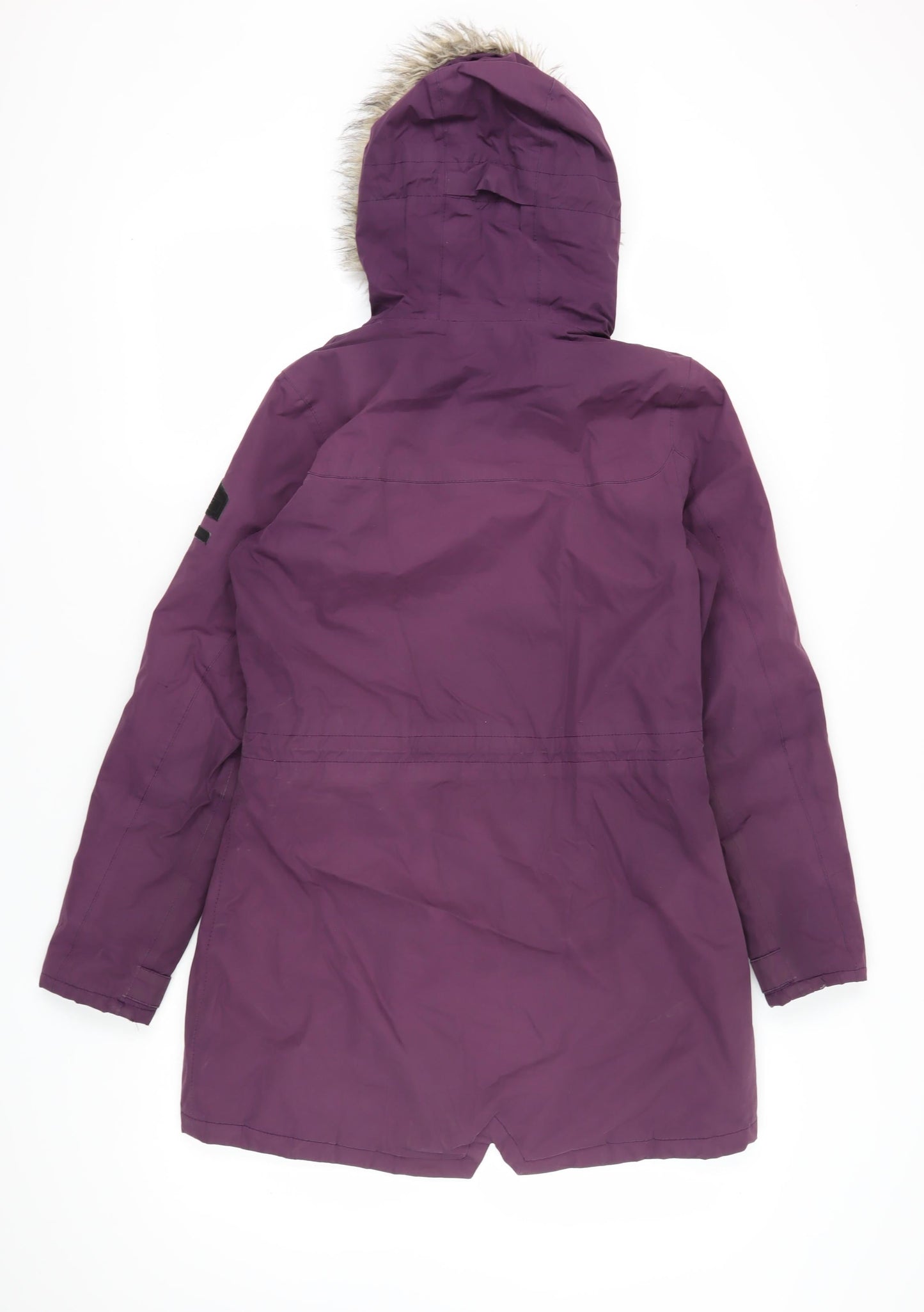 Regatta Women's Purple Parka Coat Size 10 Hooded Winter