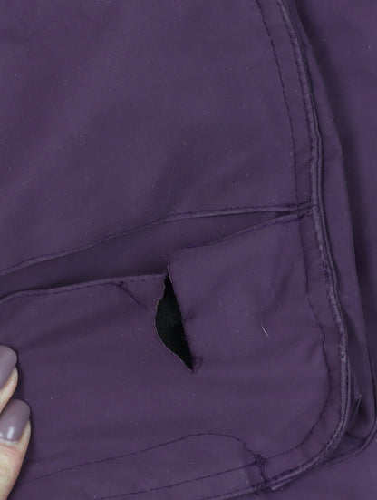 Regatta Women's Purple Parka Coat Size 10 Hooded Winter
