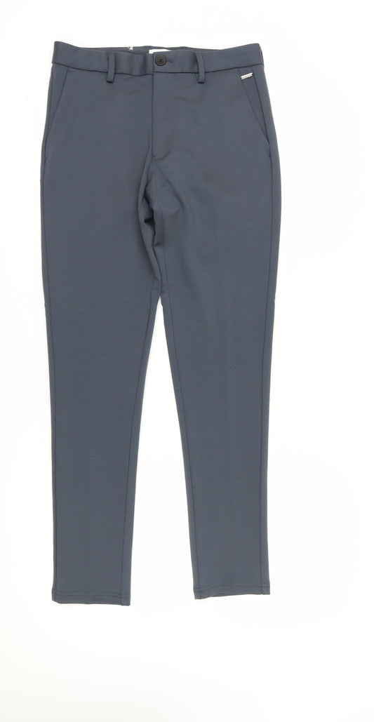 Jack & Jones Men's Blue Chino Trousers Size 30