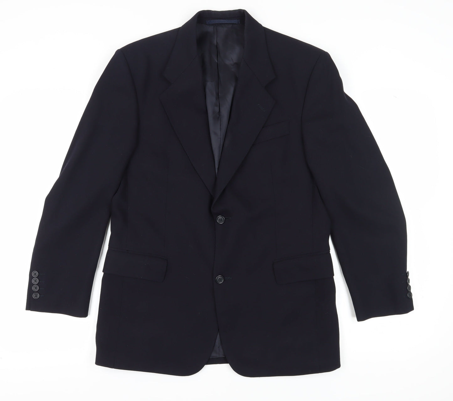 Mens UK Size 38 Berwin & Berwin Regular Blue Suit Jacket