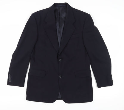 Mens UK Size 38 Berwin & Berwin Regular Blue Suit Jacket