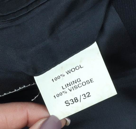 Mens UK Size 38 Berwin & Berwin Regular Blue Suit Jacket