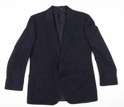 Mens UK Size 42 Centaur Regular Blue Suit Jacket