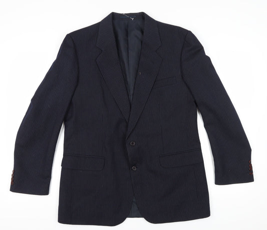 Mens UK Size 42 Centaur Regular Blue Suit Jacket