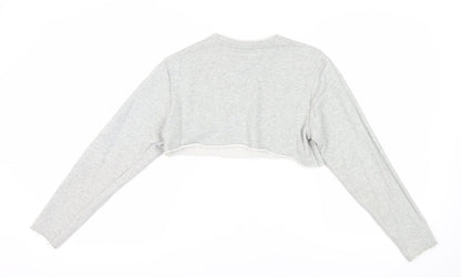 Womens UK Size S Calvin Klein Grey Pullover Sweatshirt