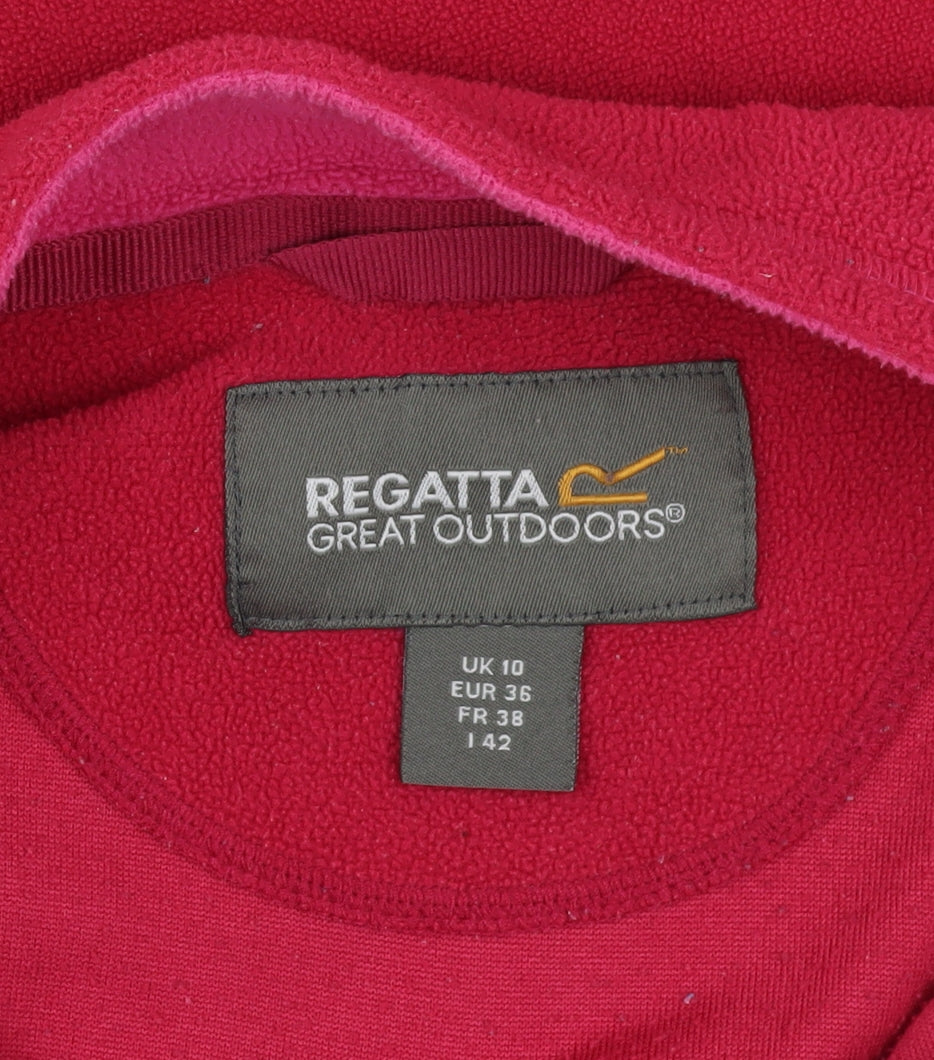 Regatta Women's Red Pullover Sweatshirt UK 10
