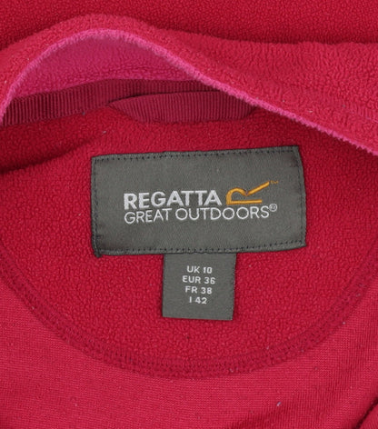 Regatta Women's Red Pullover Sweatshirt UK 10