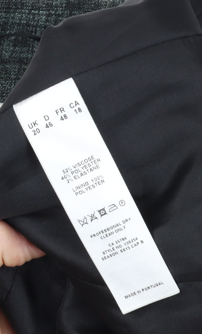 Eastex Women's Grey Classic Blazer Size 20