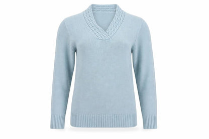 Womens UK Size S Honor Millburn Blue Pullover Jumper