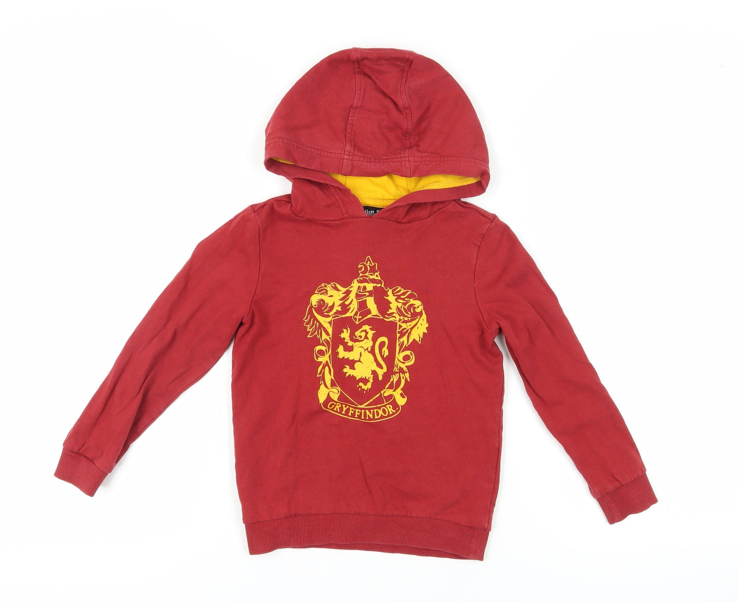 Harry Potter Girls Red Hoodie 5-6 Years Gryffindor Pullover