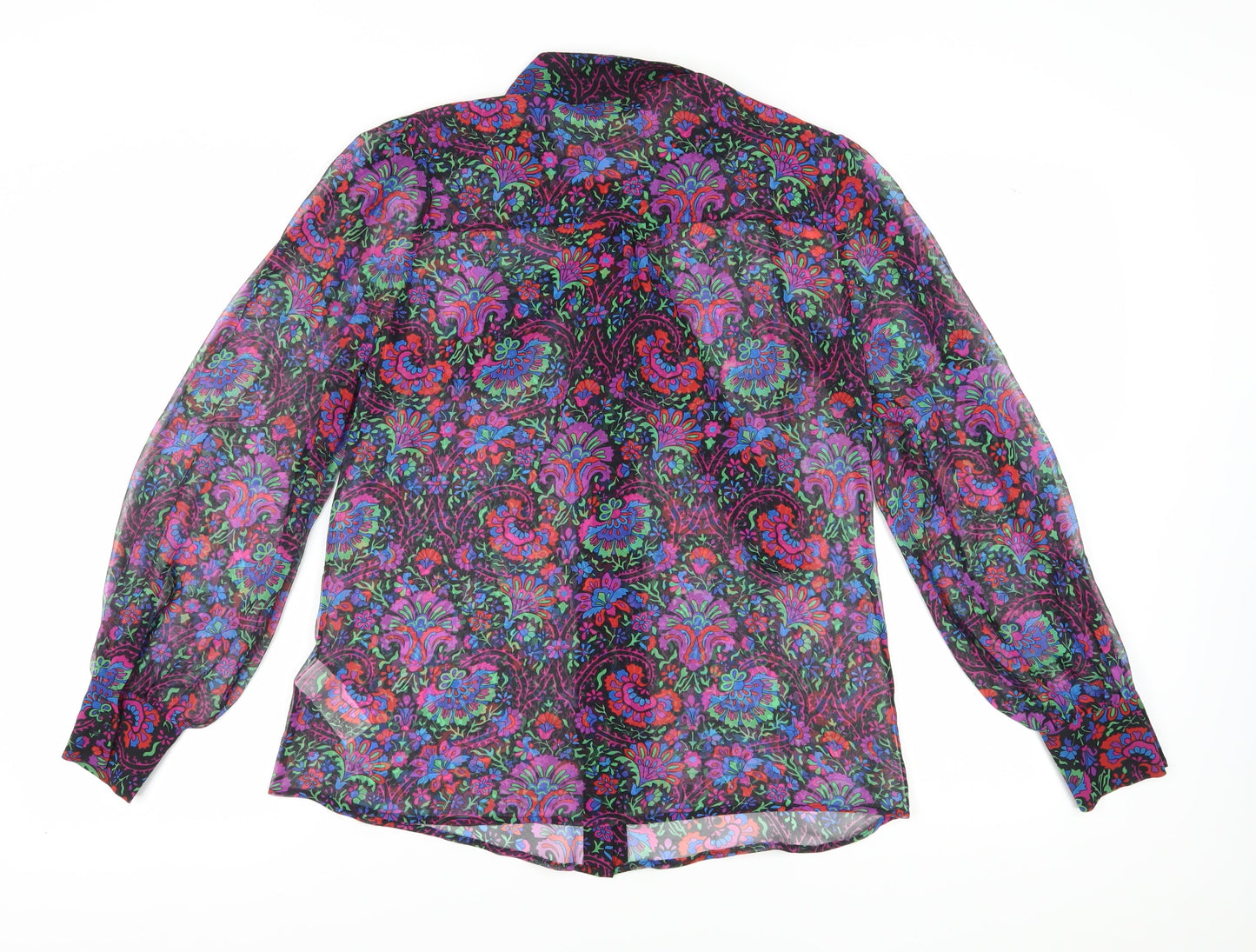 Boden Women's Multicoloured Floral Tunic Blouse Size 12