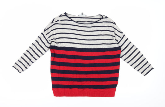 Laura Ashley Women's Multicoloured Pullover, Size 10