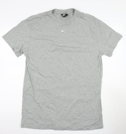 Nike Men's Grey Short Sleeve Crew Neck T-Shirt L