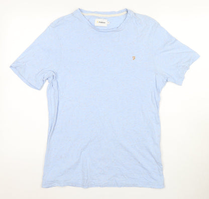 Mens UK Size XS Farah Blue  T-Shirt