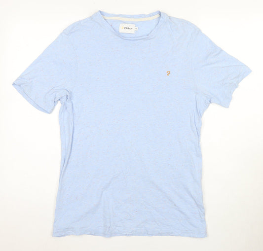 Mens UK Size XS Farah Blue  T-Shirt