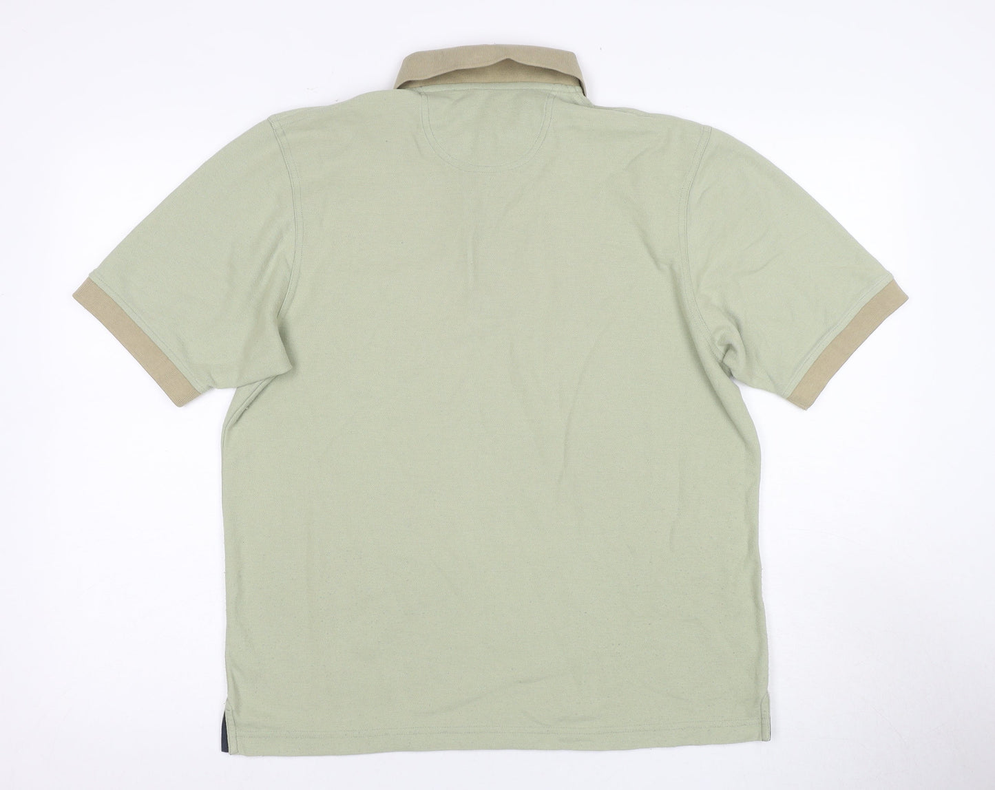 Farah Men's Beige Polo Shirt - Size M, Casual Classic